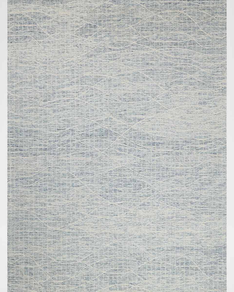 Miami Hand-Tufted Silver Rug, 9' x 12'